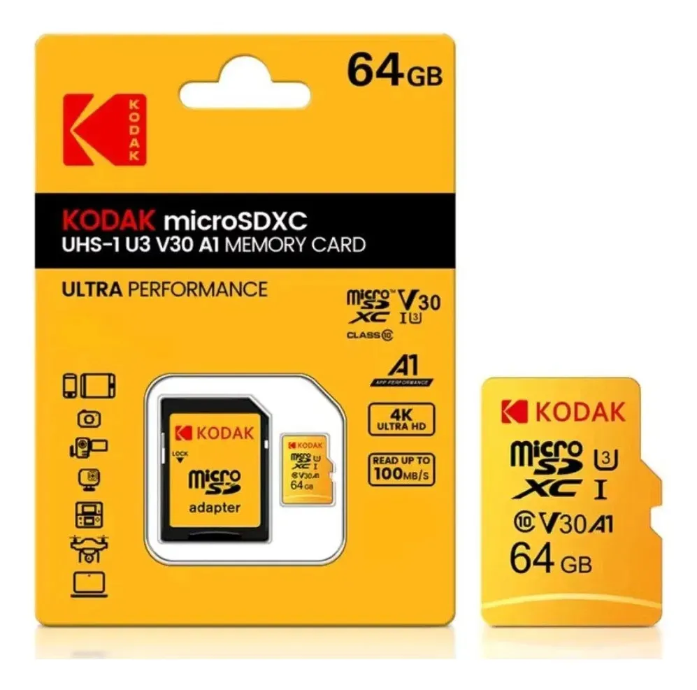 Cartão de memória Kodak Micro 64gb