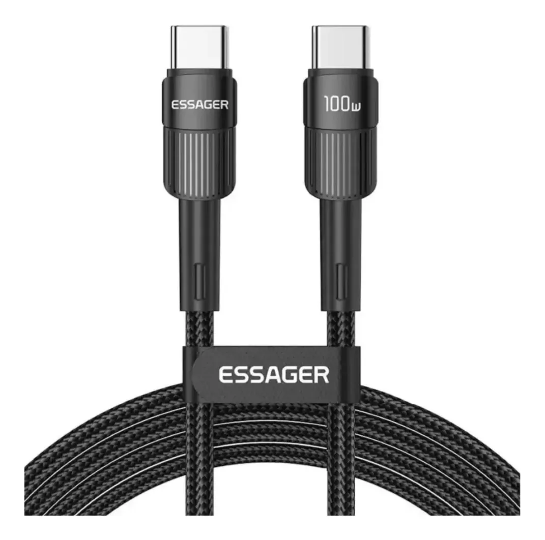 Cabo Tipo-C Para Carregador/dados 100w 3m Essager