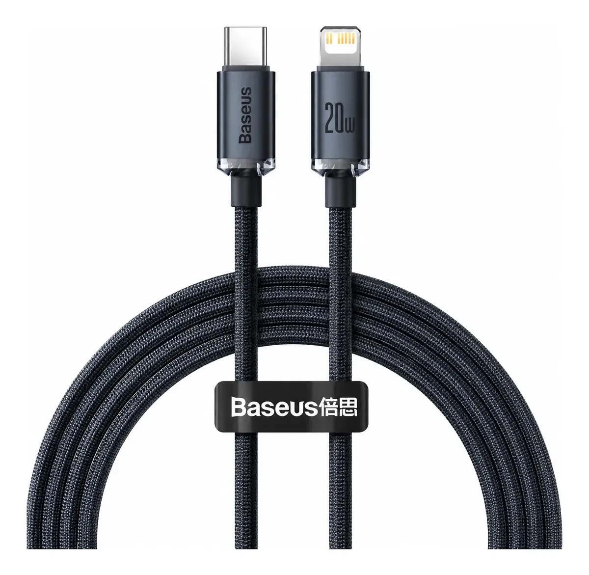 Cabo Lightning Baseus 20w Turbo 2 metros - Para iPhone E iPad